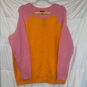 Torrid Vegan Cashmere Sweater Bright Marigold 1X | Soft Cozy Luxe Fall Must-Have
